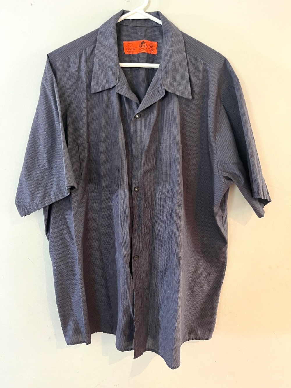 Red Cap Uniform Shirt, Men’s 3XL